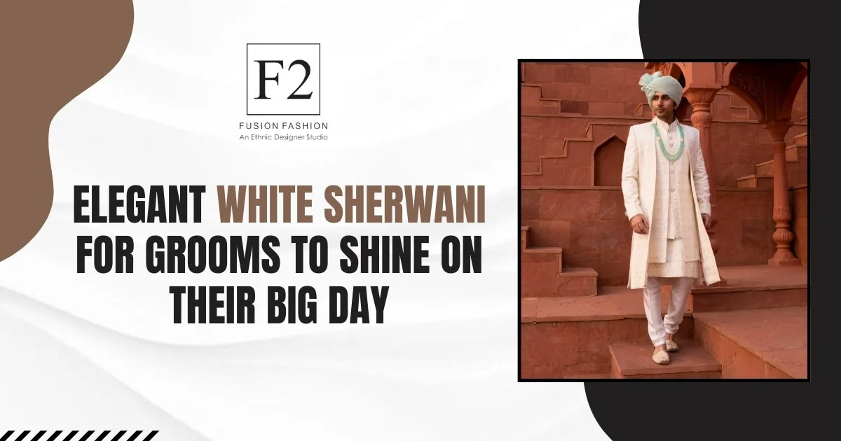 White Sherwani