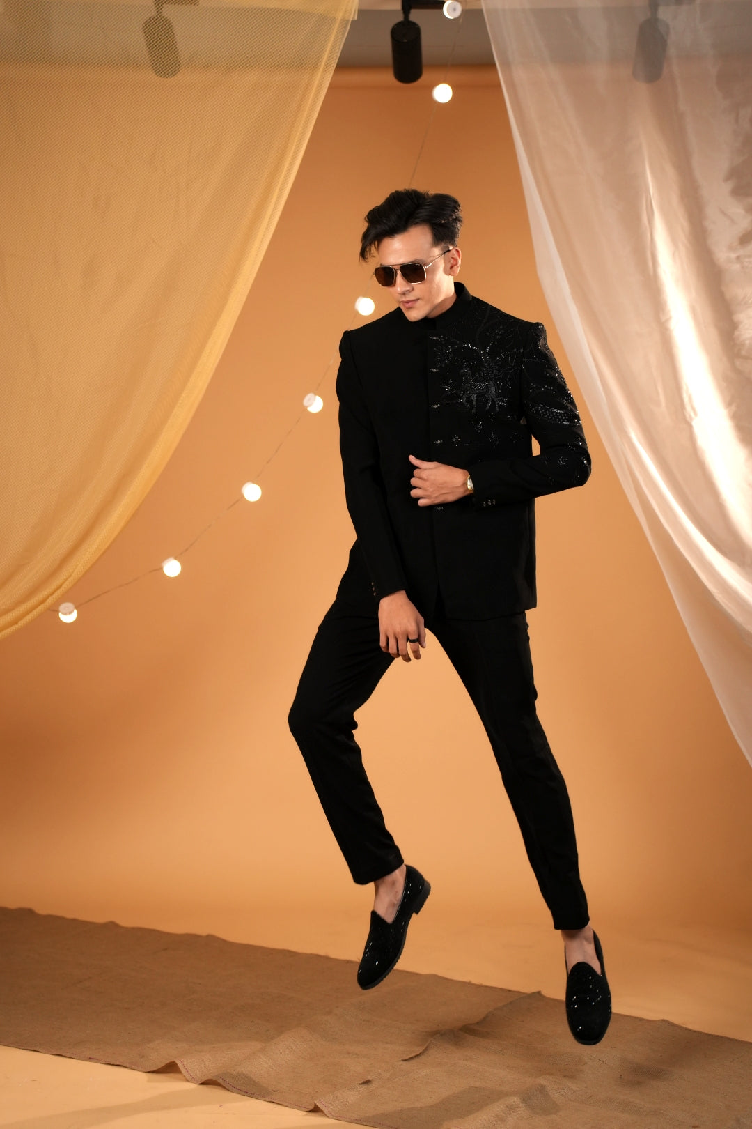 3 Jodhpuri with Beads & zardozi Embroidered Details
