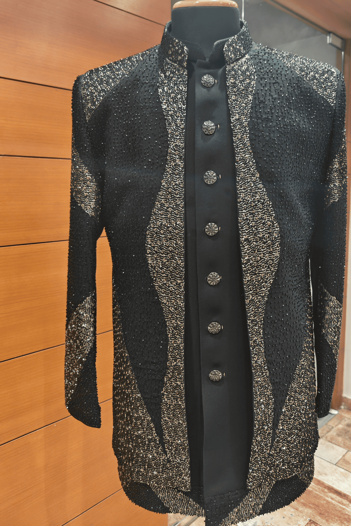 Bead-Work Designer Indowestern for Men | Pre-Book Now