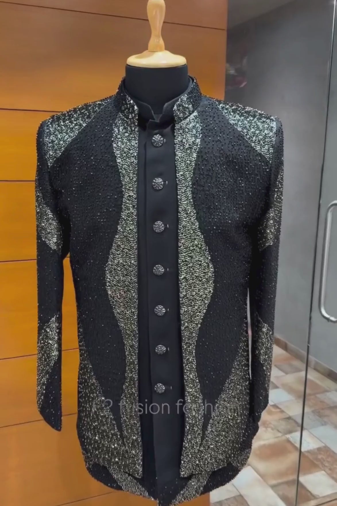 Bead-Work Designer Indowestern for Men | Pre-Book Now