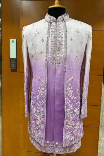 Signature Lavender Indo-Western