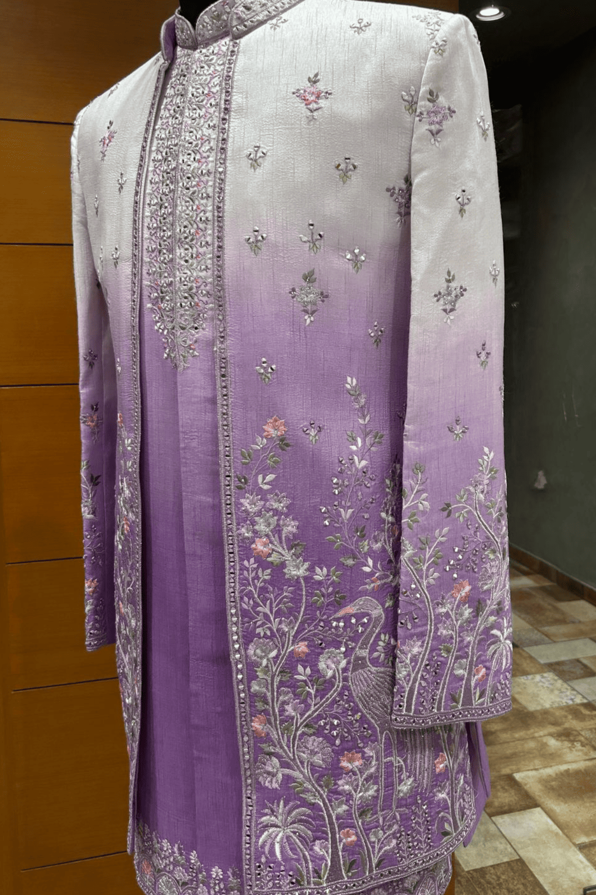 Signature Lavender Indo-Western